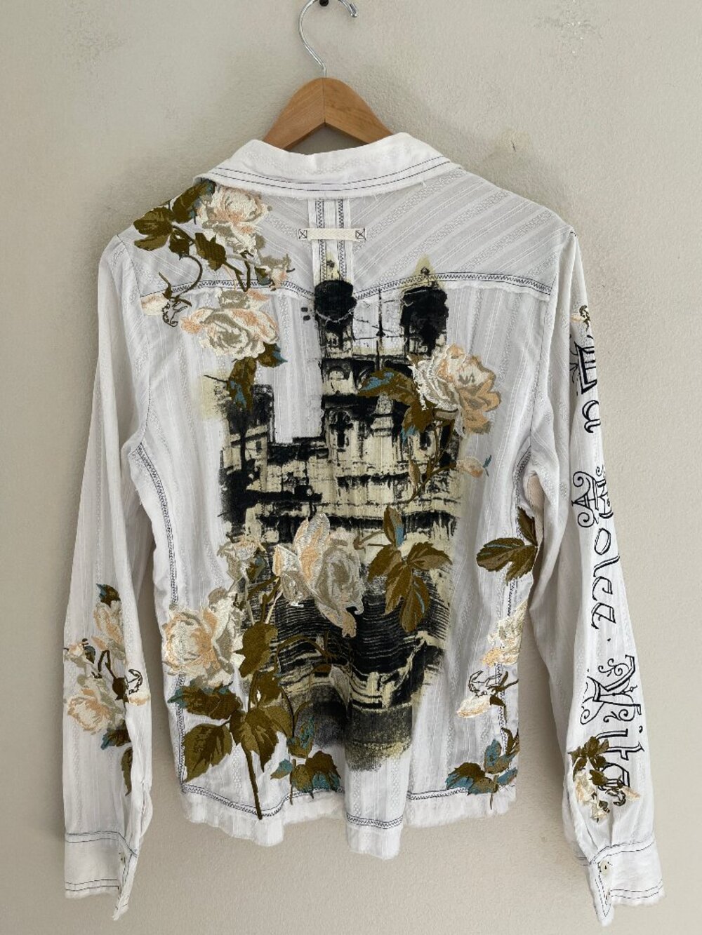 JOHNNY WAS "Dolce Vita" Vintage 3J WorkShop Blouse: NWOT! MEDIUM (Runs Small)